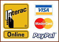 Interac and Credit Cards accepted